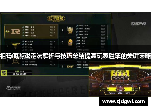 祖玛阁游戏走法解析与技巧总结提高玩家胜率的关键策略