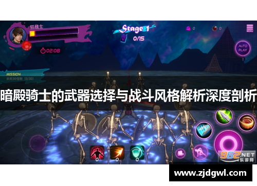 暗殿骑士的武器选择与战斗风格解析深度剖析