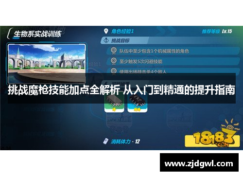 挑战魔枪技能加点全解析 从入门到精通的提升指南